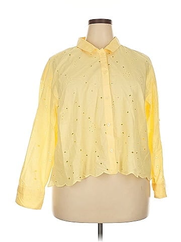 A New Day Long Sleeve Blouse (view 1)