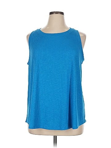 Time and Tru Sleeveless T-Shirt (view 1)