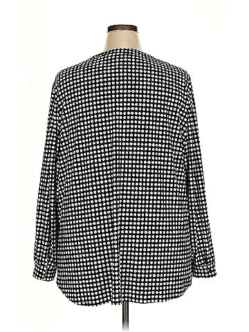 Anne Klein Long Sleeve Blouse (view 2)