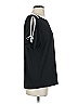 Carmen Carmen Marc Valvo Black Short Sleeve Top Size M - photo 4