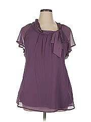 Worthington Short Sleeve Blouse