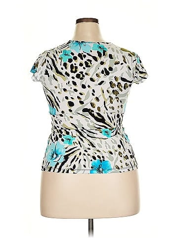 BFA Classics Animal Print White Top (view 2)