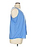 American Rag Cie Blue Sleeveless Top Size 0X - photo 4