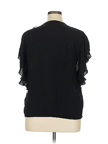 BKE Short Sleeve Blouse (view 2)