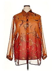 Jm Collection Long Sleeve Blouse