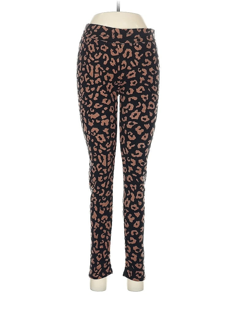 Cuddl Duds Animal Print Brown Leggings Size M - photo 1