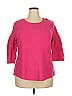 Talbots Outlet Pink Sweatshirt Size 2X - photo 1