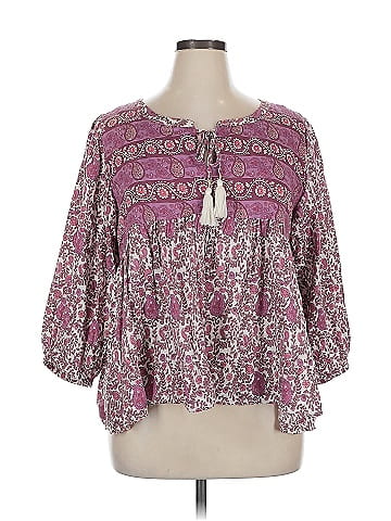 Lucky Brand 3/4 Sleeve Blouse (view 1)