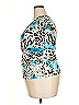 BFA Classics Teal White Animal Print White Top Size 22 - photo 4