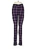 Cuddl Duds Plaid Purple Leggings Size M - photo 1