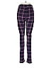 Cuddl Duds Plaid Purple Leggings Size M - photo 2