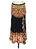 ETRO 100% Silk Paisley Black Tan Silk Skirt Size EU (IT) 40 / US 4 - photo 1