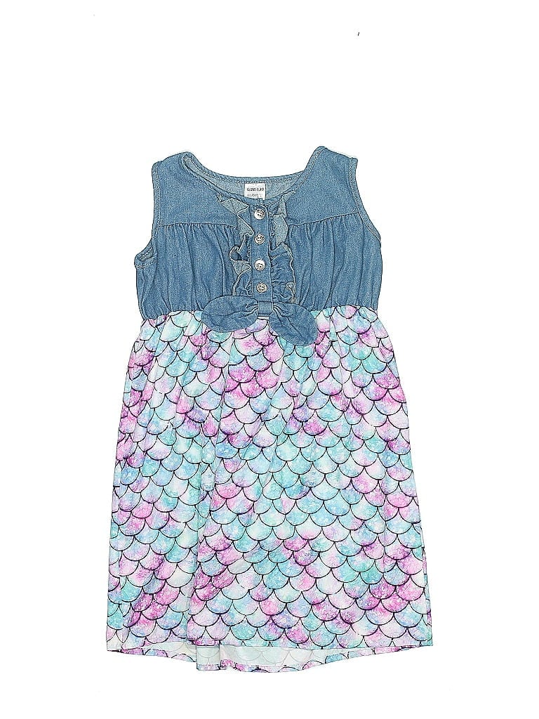 Pre-owned Unbranded Kids' Dress In Blue