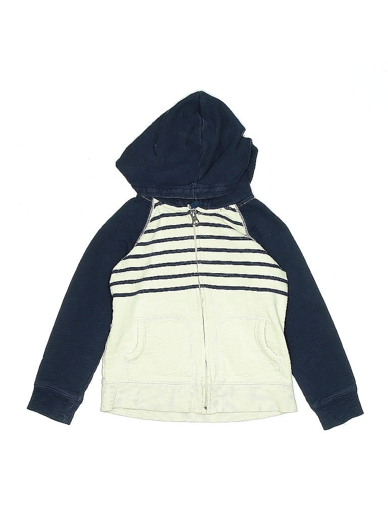 Pre-owned Baby Gap Kids' Zip Up Hoodie In Blue