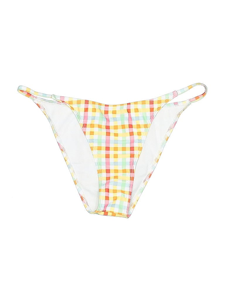 Pre-owned Unbranded Swimsuit Bottoms In White