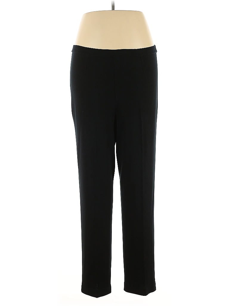 Pre-owned Ming Wang Dress Pants In Black
