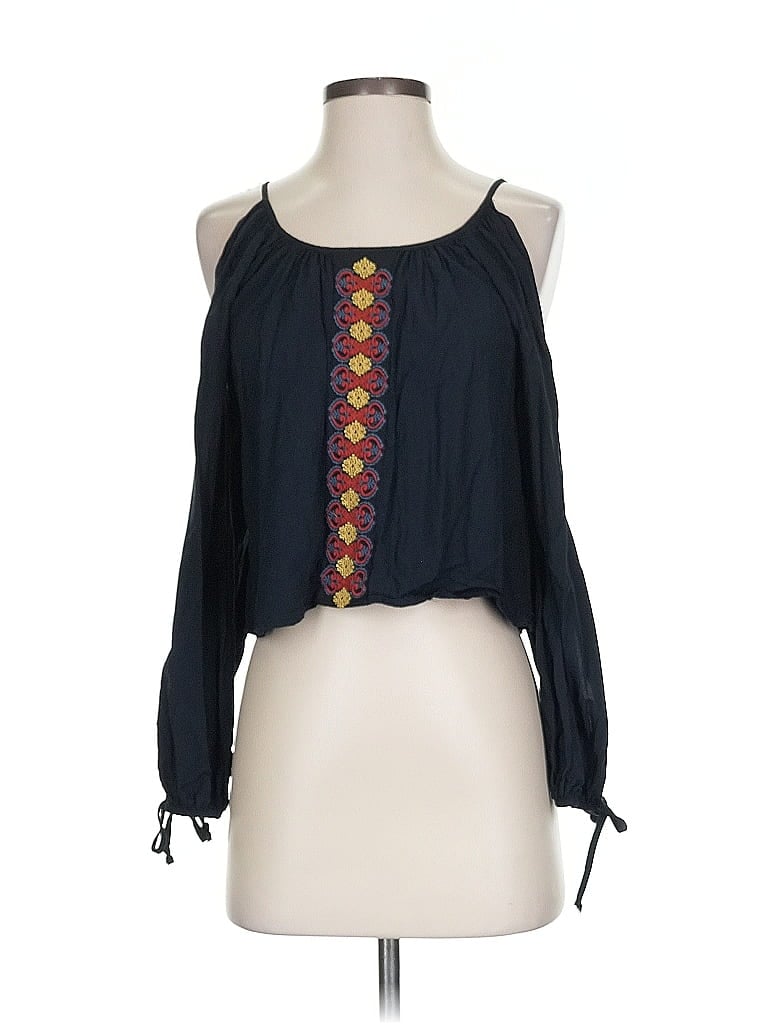Pre-owned La Hearts Sleeveless Blouse In Blue