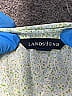 Lands' End 100% Baumwolle Floral Green Short Sleeve Blouse Size XS (kids) - photo 3