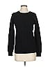 J.Crew Solid Black Pullover Sweater Size S - photo 1