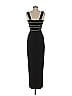 Cache 100% Polyester Black Cocktail Dress Size M - photo 2