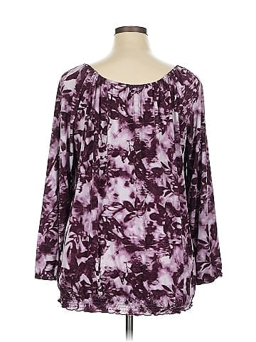 Daisy Fuentes Long Sleeve Blouse (view 2)