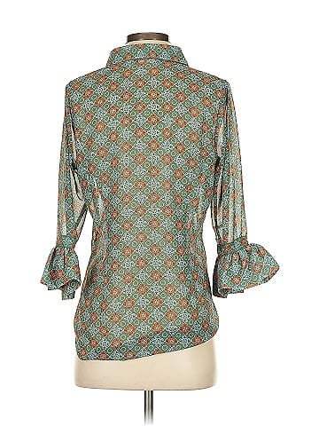 Gretchen Scott Designs 3/4 Sleeve Blouse (view 2)