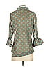 Gretchen Scott Designs 100% Polyester Teal Green 3/4 Sleeve Blouse Size XS - photo 2