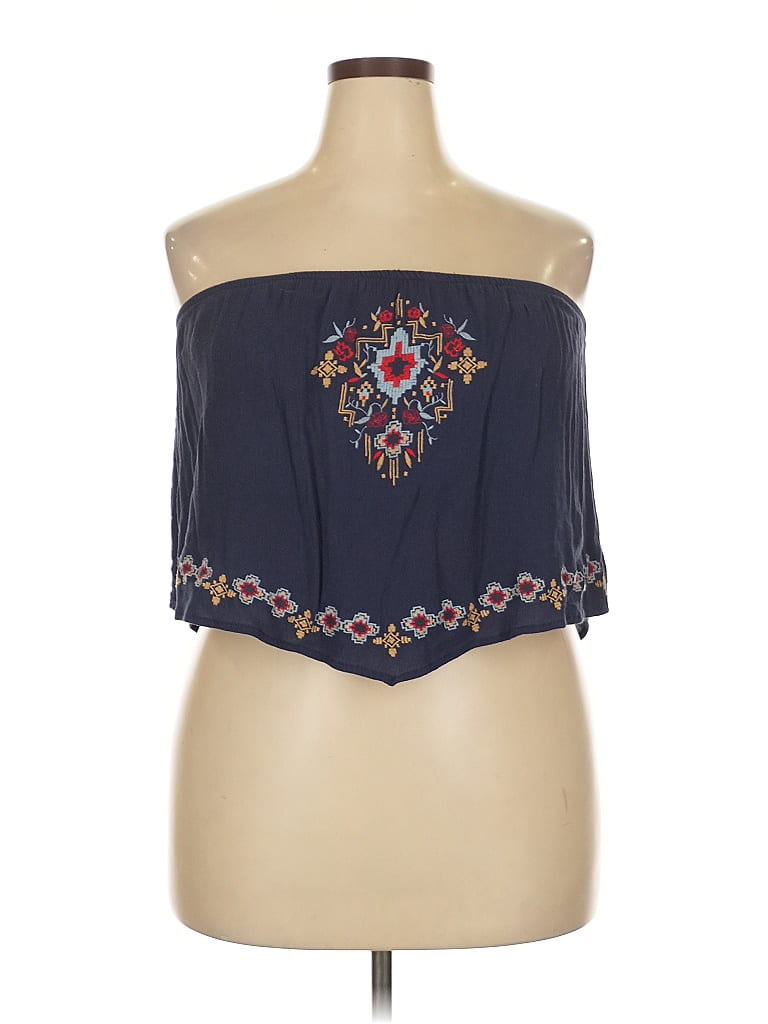 Xhilaration Blue Formal Skirt Size XXL - photo 1