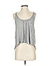 Soft Joie Gray Sleeveless T-Shirt Size S - photo 1