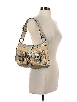 Coach Ivory Gold Shoulder Bag One size