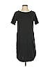 Reserved Solid Black Casual Dress Size S - photo 1