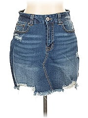 No Boundaries Denim Skirt
