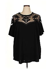 City Chic Short Sleeve Top