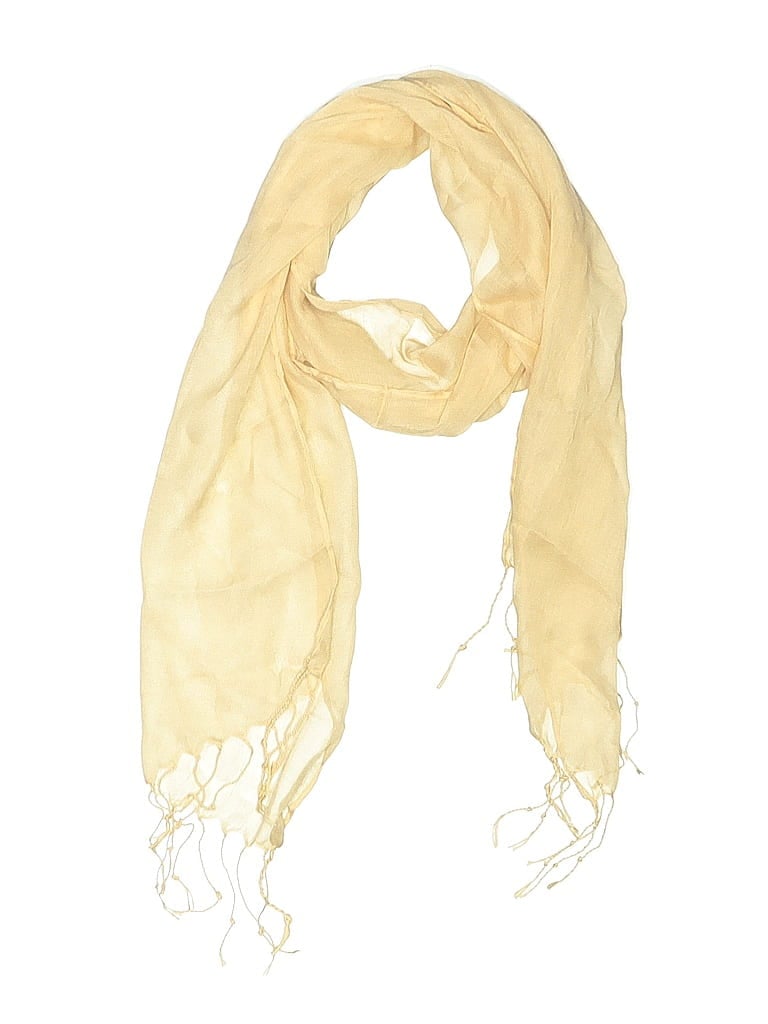 Pre-owned Assorted Brands Scarf In Brown