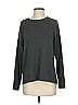Lou & Grey Gray Black Pullover Sweater Size S - photo 1