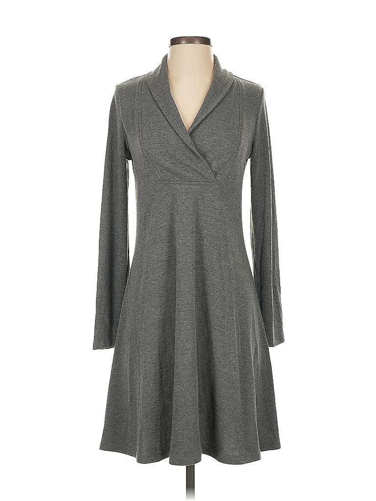 Karen Kane Solid Gray Casual Dress Size S - photo 1
