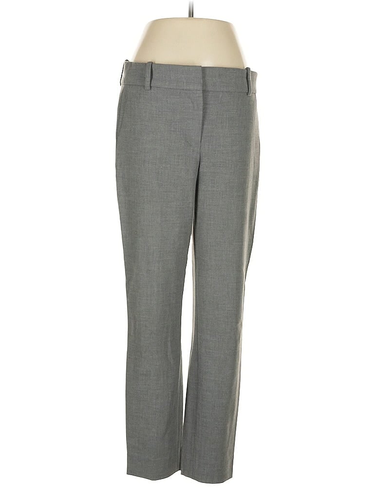J.Crew 365 Chevron-herringbone Gray Dress Pants Size 8 - photo 1