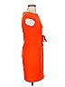 David Meister 100% Cotton Solid Orange Casual Dress Size 2 - photo 4