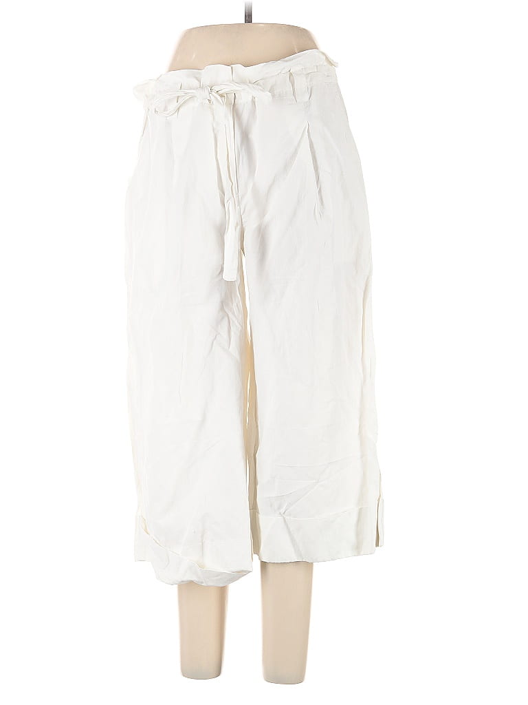 Robert Rodriguez Solid White Ivory Casual Pants Size 12 - photo 1