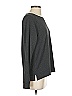 Lou & Grey Gray Black Pullover Sweater Size S - photo 4