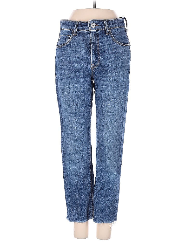 Pre-owned Pilcro And The Letterpress Jeans In Blue