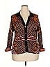 Karen Millen 100% Viscose Orange Cardigan Size 3X - photo 1