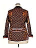 Karen Millen 100% Viscose Orange Cardigan Size 3X - photo 2
