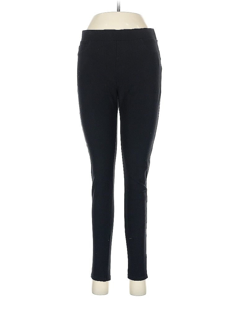 Pre-owned Kay Unger Active Pants In Black