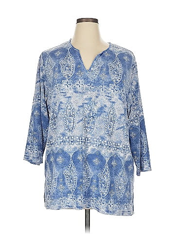 Cathy Daniels 3/4 Sleeve Blouse (view 1)