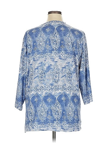 Cathy Daniels 3/4 Sleeve Blouse (view 2)