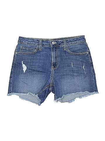 Just Black Denim Shorts (view 1)