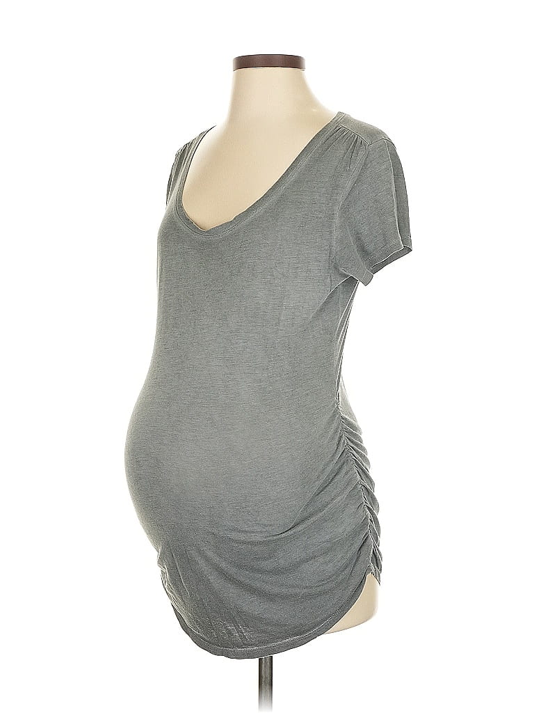Motherhood Gray Short Sleeve T-Shirt Size S - photo 1