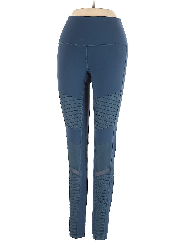 Alo Blue Active Pants Size XS (estimated) - photo 1