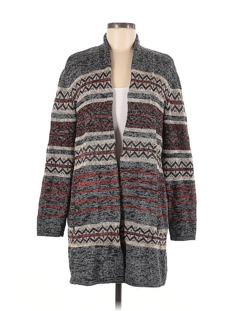 DressBarn Gray Cardigan Size M - photo 1
